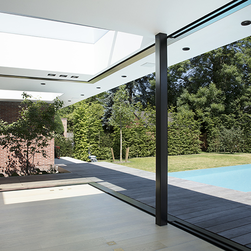 Systèmes de coulissants Concept Patio 155 en aluminium par Châssis Williams