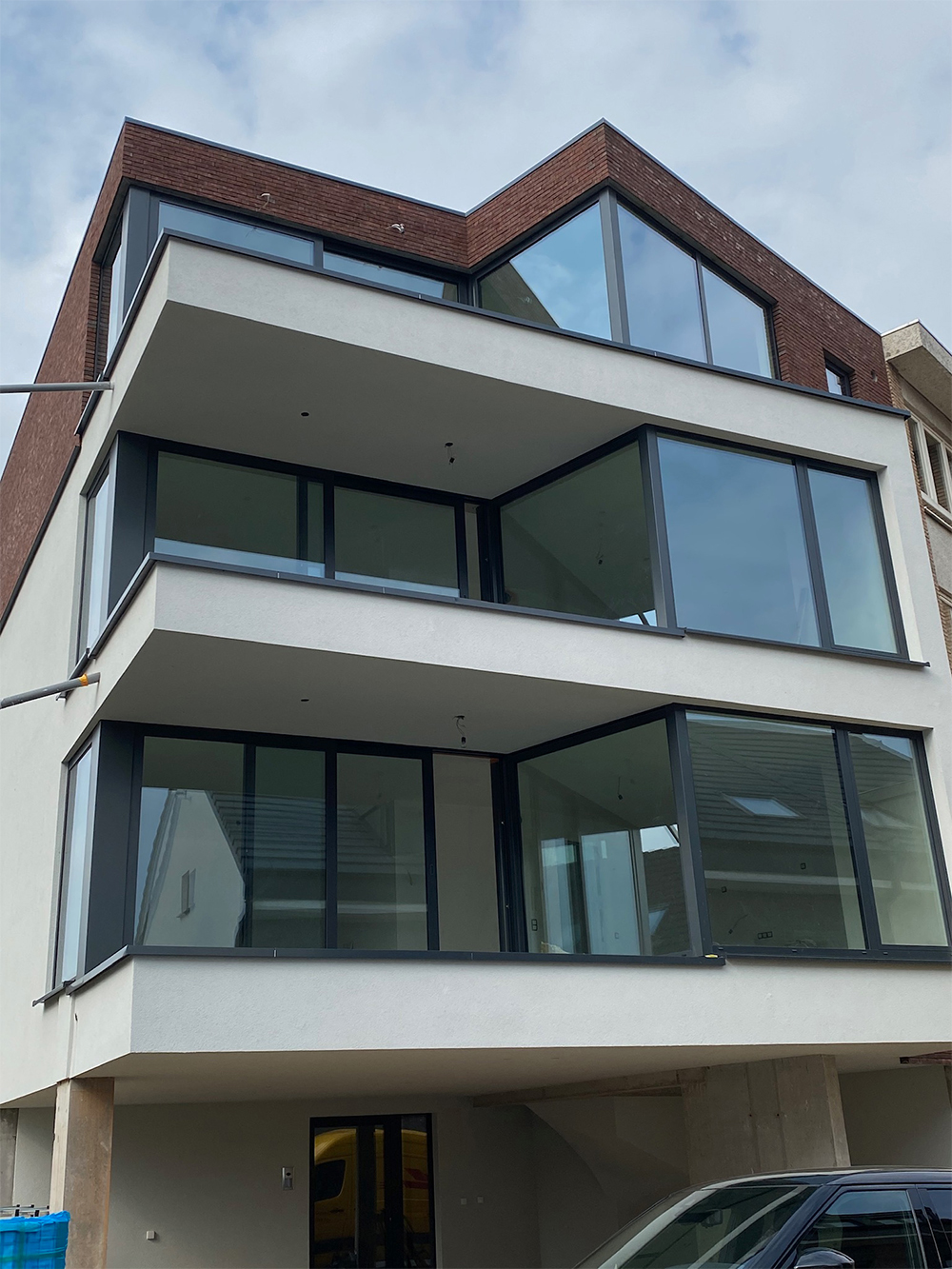 Immeuble châssis aluminium Wemmel